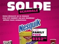 CITY MARKET – Solde scandale