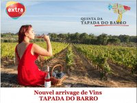 EXTRA PLUS SUPERMARCHE – Nouvel arrivage de Vins TAPADA TO BARRO