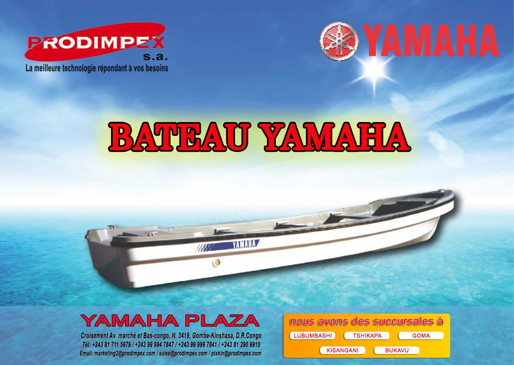 BATEAUX YAMAHA