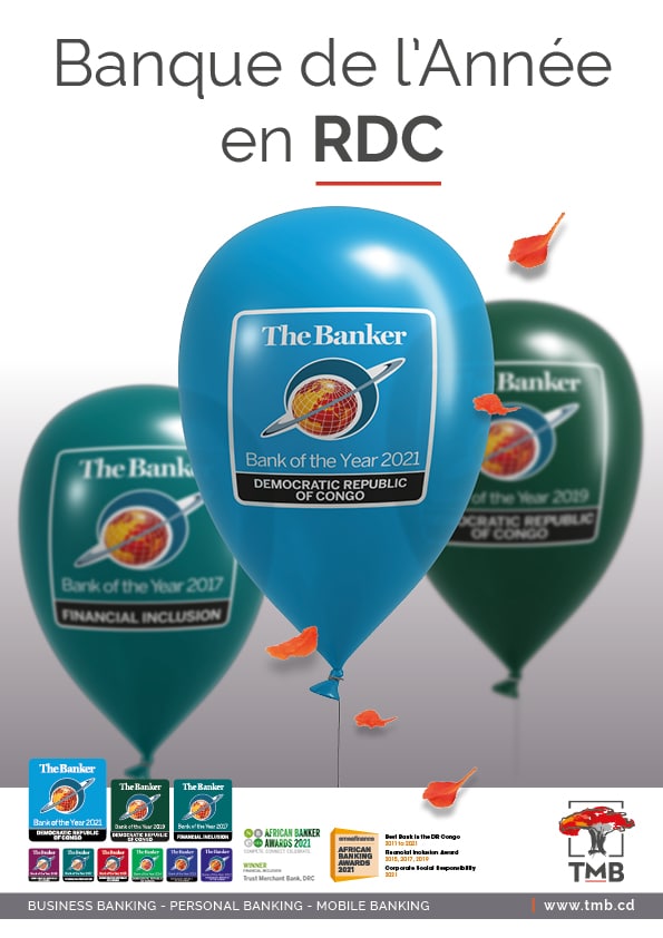 TMB – Banque de l&rsquo;Année en RDC