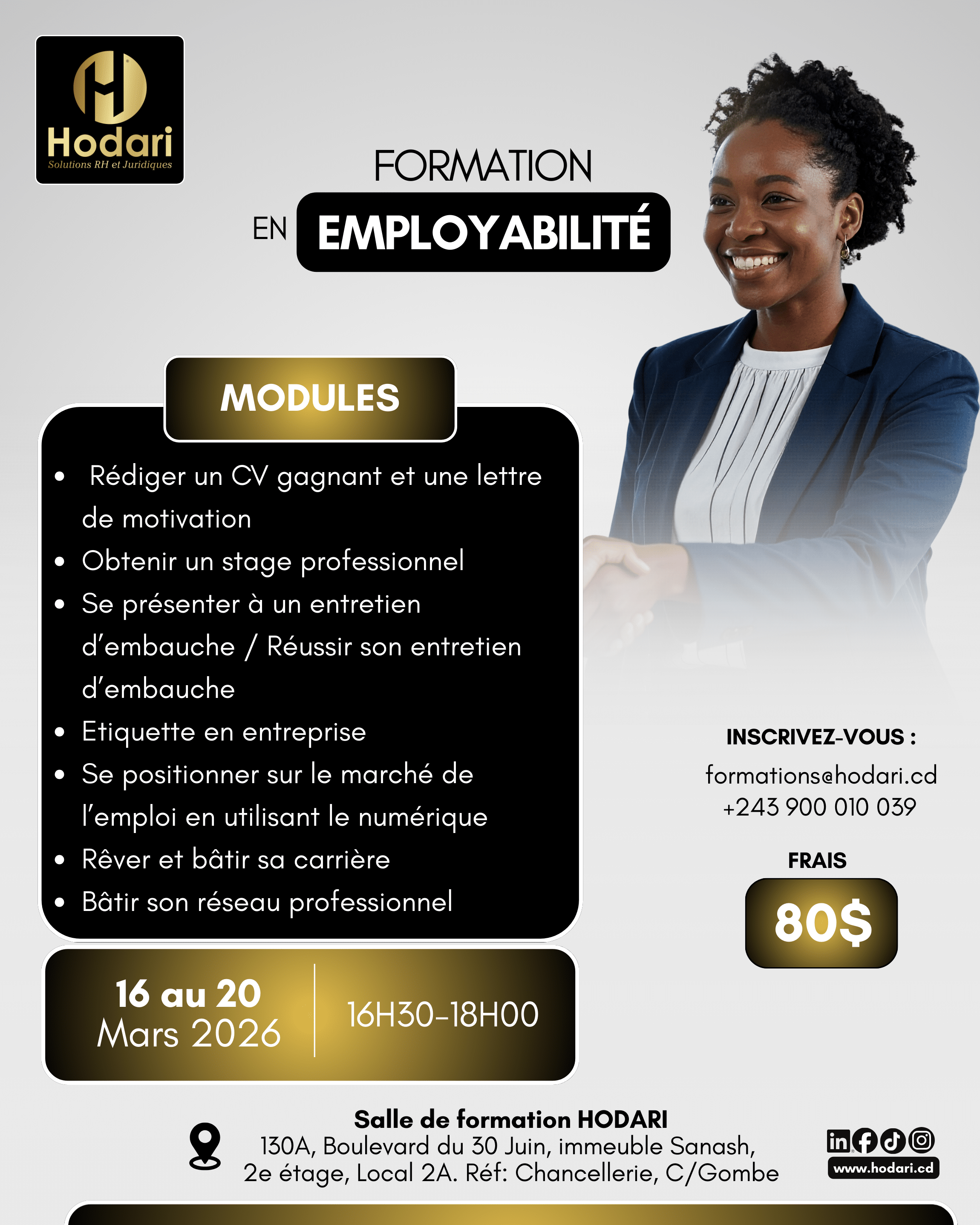 Formation en EMPLOYABILITE